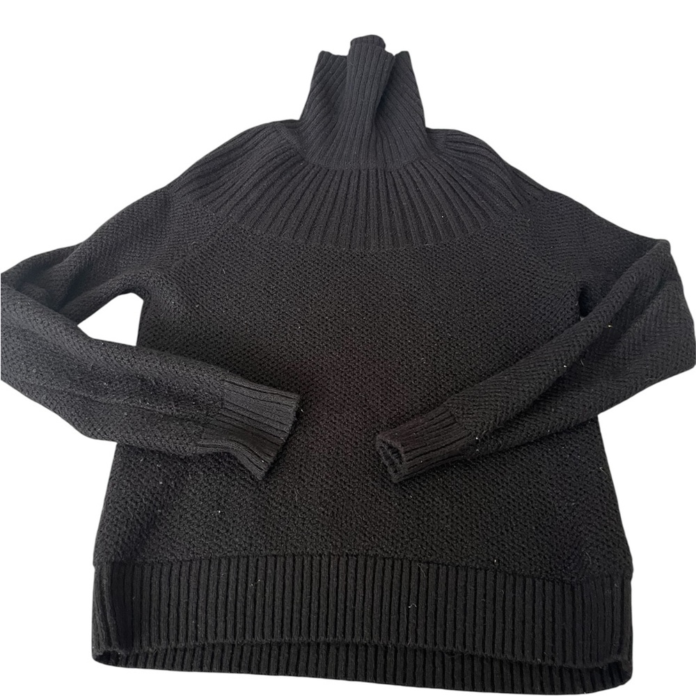 J. Crew Black Turtleneck Sweater